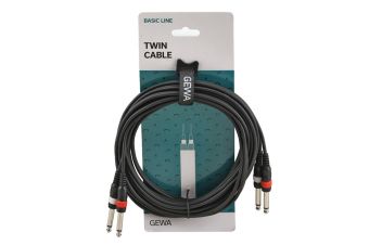 Twin kabel Basic Line  6m / baleno po 5 ks
