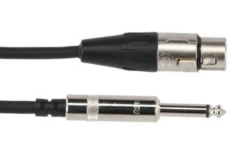 Kabel pro mikrofon Pro Line  3 m/jednotkové balení 10 ks