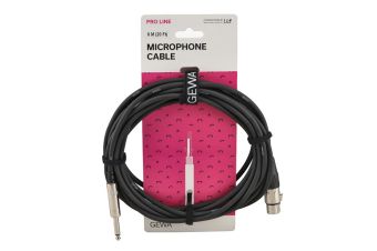 Kabel pro mikrofon Pro Line 6 m/jednotkové balení 10 ks Kabel pro mikrofon Pro Line 6 m/jednotkové balení 10 ks