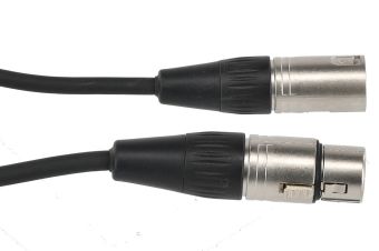 Kabel pro mikrofon Pro Line  1,5 m/jednotkové balení 10 ks