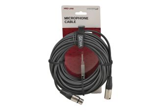 Kabel pro mikrofon Pro Line  15 m/jednotkové balení 5 ks