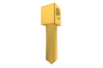 Součásti pro smyčec a žabku Matky  Violin 4x4 Inch