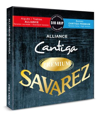 Savarez struny pro klasickou kytaru Alliance Cantiga Premium  Sada mix 510ARJP