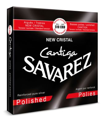 Savarez struny pro klasickou kytaru New Cristal Cantiga Sada - high tension 510CRH Savarez struny pro klasickou kytaru New Cristal Cantiga Sada - high tension 510CRH