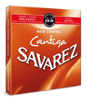Savarez struny pro klasickou kytaru New Cristal Cantiga Sada Normal 510CR Savarez struny pro klasickou kytaru New Cristal Cantiga Sada Normal 510CR