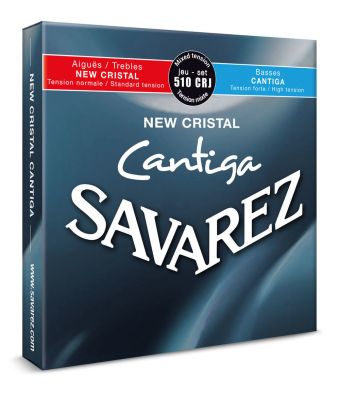 Savarez struny pro klasickou kytaru New Cristal Cantiga  Sada mix 510CRJ