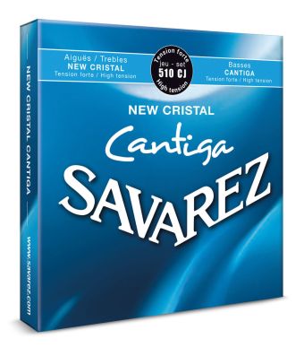 Savarez struny pro klasickou kytaru New Cristal Cantiga Sada High 510CJ Savarez struny pro klasickou kytaru New Cristal Cantiga Sada High 510CJ