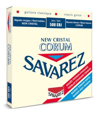 Savarez struny pro klasickou kytaru New Cristal Corum  Sada 500CRJ