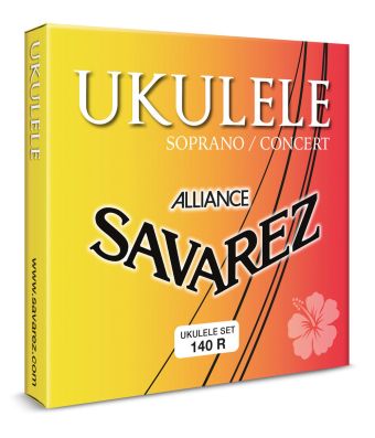 Struny pro Ukulele Sopran/Concert  Sada Sopran/Concert 140R