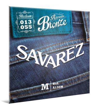 Savarez struny pro akustickou kytaru Acoustic Medium .013-.055 A130M Savarez struny pro akustickou kytaru Acoustic Medium .013-.055 A130M