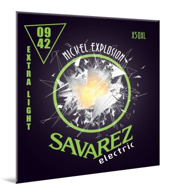 Struny pro E-kytaru Nickel Explosion Roundcore Extra-Light .009-.042 X50XL Struny pro E-kytaru Nickel Explosion Roundcore Extra-Light .009-.042 X50XL