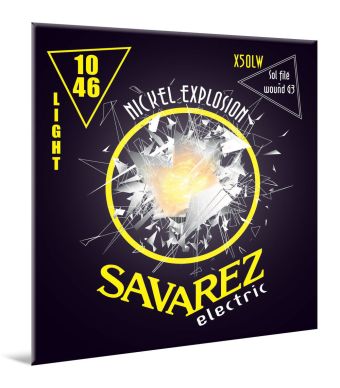 Struny pro E-kytaru Nickel Explosion Roundcore Light wound G .010-.046 X50LW Struny pro E-kytaru Nickel Explosion Roundcore Light wound G .010-.046 X50LW