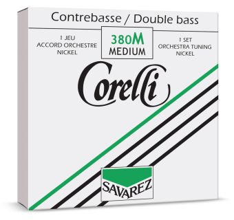 Corelli struny pro kontrabas Orchestrální ladění Medium 380M Corelli struny pro kontrabas Orchestrální ladění Medium 380M