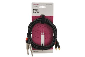 Twin kabel Pro Line 3 m/jednotkové balení 10 ks Twin kabel Pro Line 3 m/jednotkové balení 10 ks