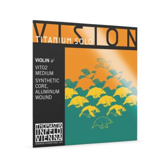 Struny pro housle Vision Titanium Solo Synthetic Core Medium VIT02 Struny pro housle Vision Titanium Solo Synthetic Core Medium VIT02