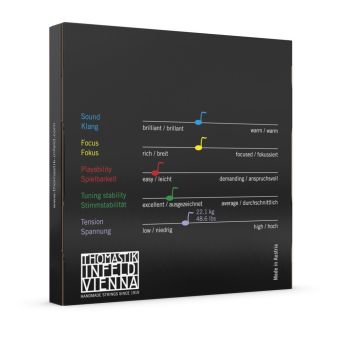 Thomastik struny pro housle Vision Titanium Orchestra Synthetic Core Medium VIT100o Thomastik struny pro housle Vision Titanium Orchestra Synthetic Core Medium VIT100o