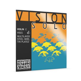 Thomastik Infeld struny pro housle Vision Solo E ocel, pozinkované VIS01 Thomastik Infeld struny pro housle Vision Solo E ocel, pozinkované VIS01