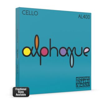 Struny pro Cello Nylonové jádro  Sada 1/8 AL400 1/8