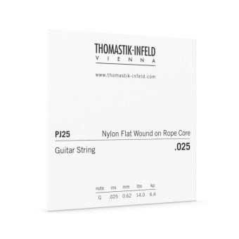 Thomastik struny pro klasickou kytaru John Pearse Folk Series Light G3 .025fw PJ25 Thomastik struny pro klasickou kytaru John Pearse Folk Series Light G3 .025fw PJ25