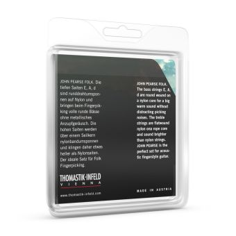 Thomastik struny pro klasickou kytaru John Pearse Folk Series Light Sada PJ116 Thomastik struny pro klasickou kytaru John Pearse Folk Series Light Sada PJ116