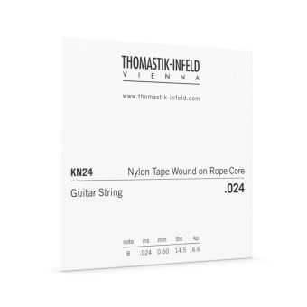 Thomastik struny pro klasickou kytaru Classic S Series. Rope Core. Umělecké lano H2 .024 KN24 Thomastik struny pro klasickou kytaru Classic S Series. Rope Core. Umělecké lano H2 .024 KN24
