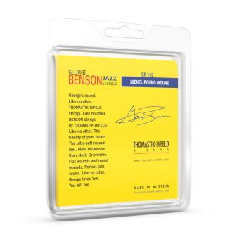 Struny pro E-kytaru George Benson Jazz Guitar  Sada Roundwound GR112