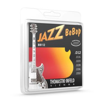 Thomastik struny E-kytaru Jazz BeBop Nickel Round Wound Sada 012rw BB112 Thomastik struny E-kytaru Jazz BeBop Nickel Round Wound Sada 012rw BB112