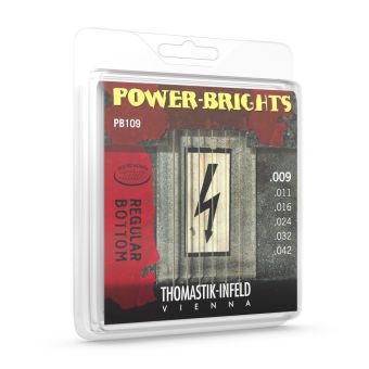 Thomastik struny E-kytaru Power Brights Series Sada 009 PB109 Thomastik struny E-kytaru Power Brights Series Sada 009 PB109