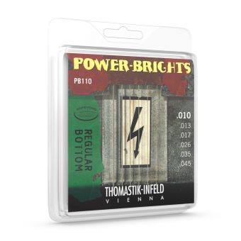 Thomastik struny E-kytaru Power Brights Series  Sada 010 PB110