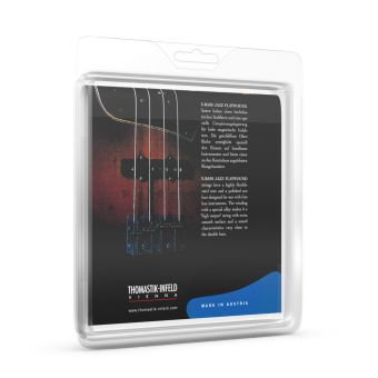 Thomastik struny pro E-bas Jazz Bass Flat Wound  Sada 4 strunná - short JF324