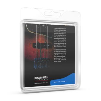 Struny pro e-bas Jazz Bass série Nickel Round Wound Roundcore  Sada 4 strun JR344