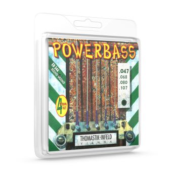 Struny pro e-bas Power Bass Magnecore  Sada 4 strunná - long EB344