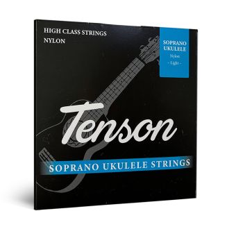 Struny pro Ukulele Tenson Černý nylon .022-.032 Sada+ Struny pro Ukulele Tenson Černý nylon .022-.032 Sada+