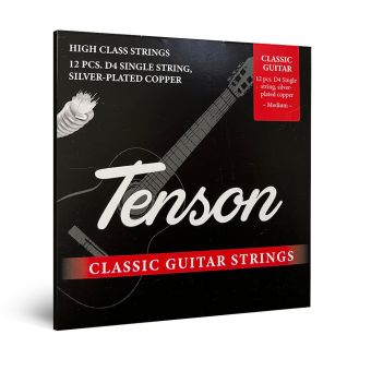 Struny pro Klasickou kytaru Tenson Nylon  D Normal tension Balení+
