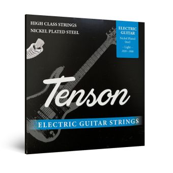 Struny pro E-kytaru Tenson nikl .010-.046, Rugular Light Sada+ Struny pro E-kytaru Tenson nikl .010-.046, Rugular Light Sada+