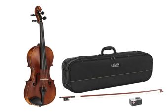 Housle Sonata Europa Deluxe 4/4 Set up, including an oblong violin case, massaranduba bow, Larsen Il Cannone strings Housle Sonata Europa Deluxe 4/4 Set up, including an oblong violin case, massaranduba bow, Larsen Il Cannone strings