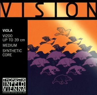 Thomastik struny pro violu Vision Synthetic Core  Medium VI200