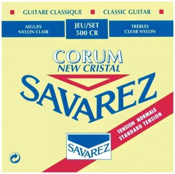 Savarez struny pro klasickou kytaru New Cristal Corum  Sada 500CR