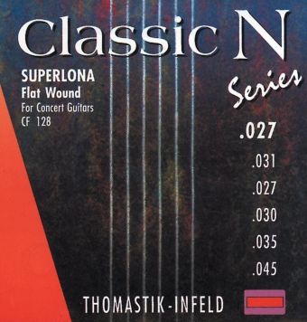 Thomastik struny pro klasickou kytaru Classic N Series. Superlona Light  Sada CR128