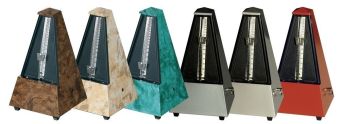 Metronom Pyramidový tvar  Tmavě červený mat 845201