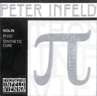 Struny pro housle Synthetic Core Peter Infeld  D Silver Wound PI03A