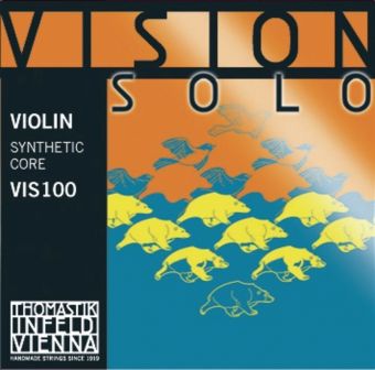 Thomastik Infeld struny pro housle Vision Solo  E ocel, pozinkované VIS01