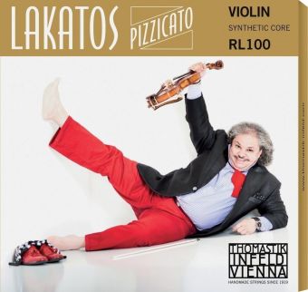 Thomastik struny pro housle Lakatos Pizzikato  E RL01