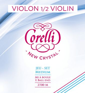Corelli struny pro housle New Crystal  1/2 2700M