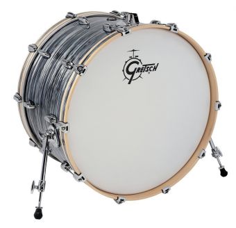 Bass drum Renown Maple  Silver Oyster Pearl
