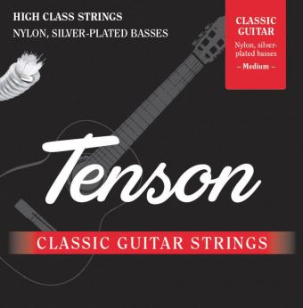 Struny pro Klasickou kytaru Tenson Nylon  Normal Tension Sada+