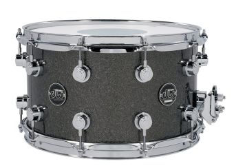 Snare drum Performance Finish Ply / Satin Oil  Pewter Sparkle