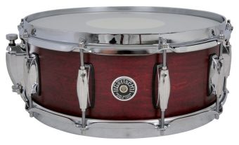 Snare drum USA Brooklyn  Satin Cherry Red