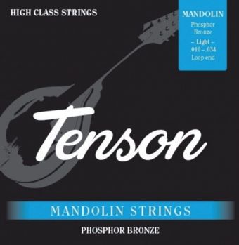 Struny pro Mandolínu Tenson Fosfor bronz  .010-.034, Loop End Sada+