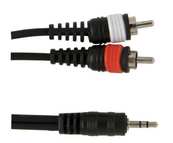Y-Cable Basic Line  1,5 m / baleno po 5 ks